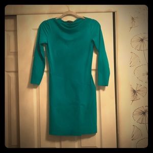La Petite Robe Chiara Boni Teal Cocktail Dress